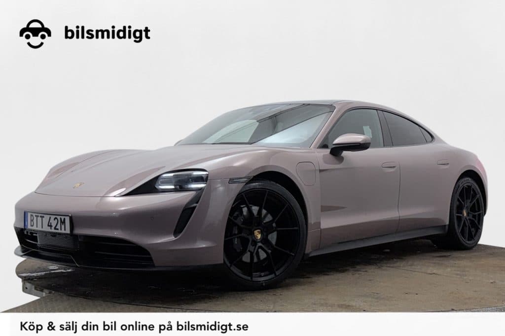 Porsche Taycan Direct Drive Performance Battery Plus 93,4 kWh Panorama Rattvärme Värmepump 20" Nordic Moms/Leasing