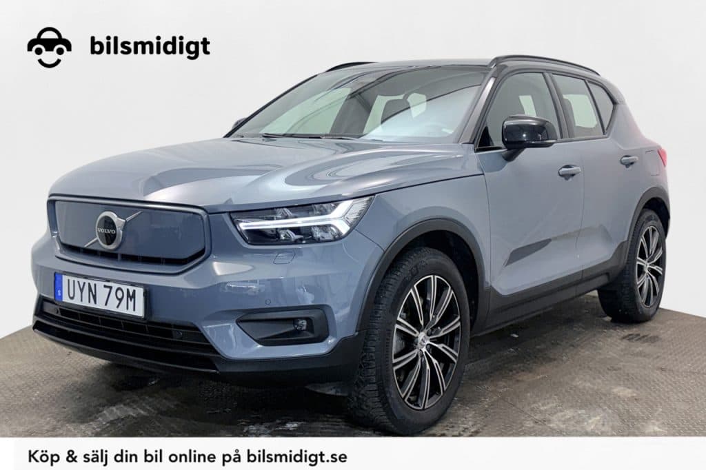 Volvo XC40 P8 AWD Recharge Plus Navigation Backkamera Cockpit BLIS Moms/Leasing 408hk