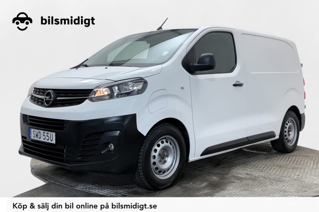Opel Vivaro-e 50 kWh L1 Business CCS Dragkrok 3-sits Delläder Navigation CarPlay P-Sensorer Moms/Leasing 136hk