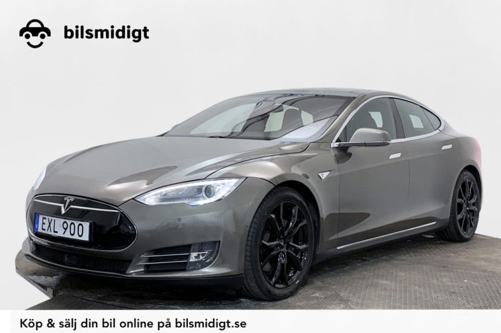Tesla Model S 90D 4WD FRI SUPERCHARGING CCS Panorama Läder Autopilot Navigation Rattvärme