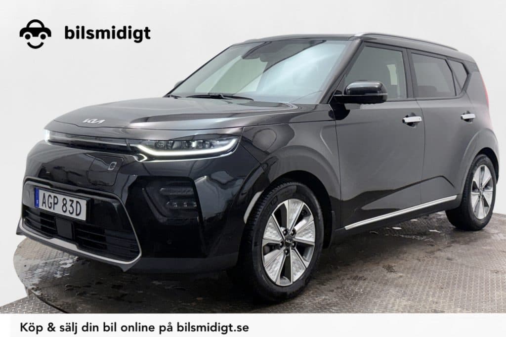 Kia e-Soul 64 kWh Advance CCS Läder Navigation H/K CarPlay Backkamera P-Sensorer Moms/Leasing 204hk