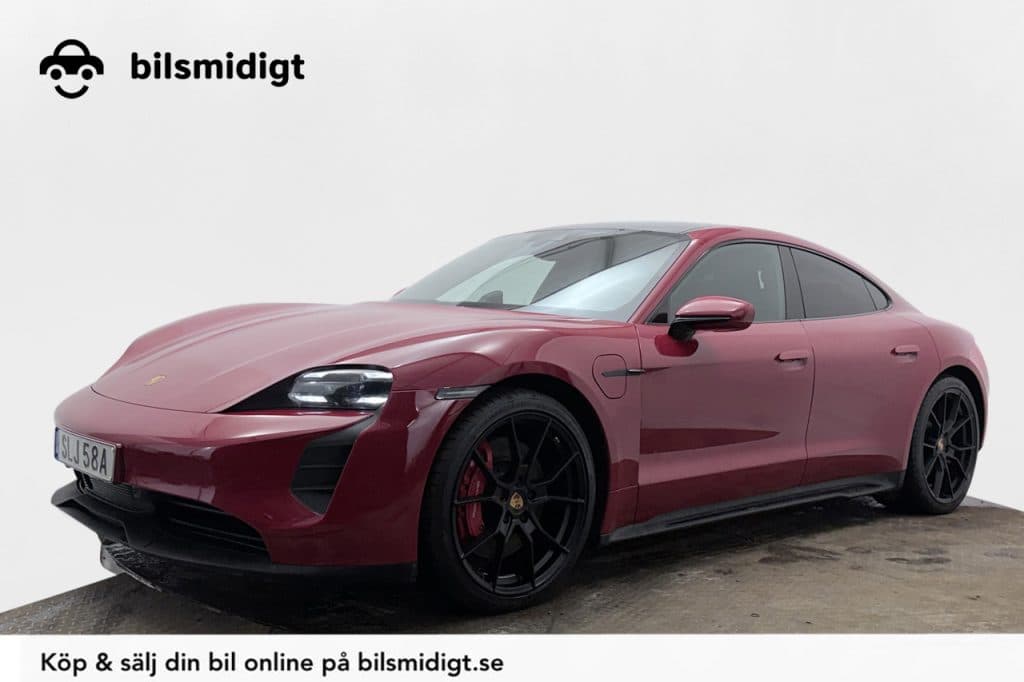 Porsche Taycan GTS DD CCS Luftfjädring Läder/Alcantara Panorama Värmepump BOSE Moms/Leasing 517hk