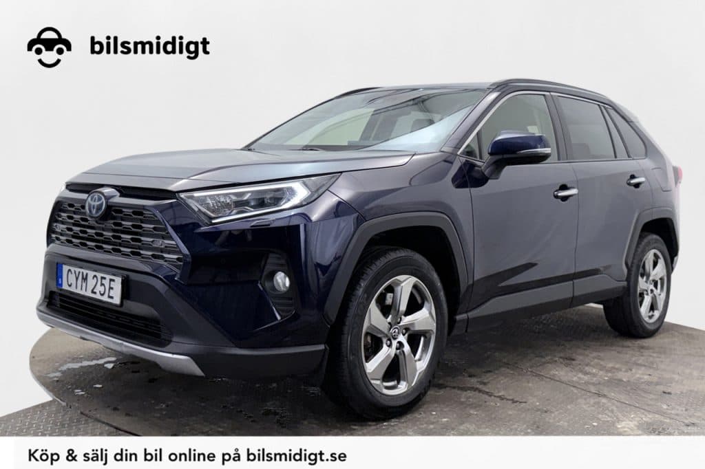 Toyota RAV4 2.5 Hybrid Executive Backkamera Rattvärme Keyless LED Kamkedja 218hk