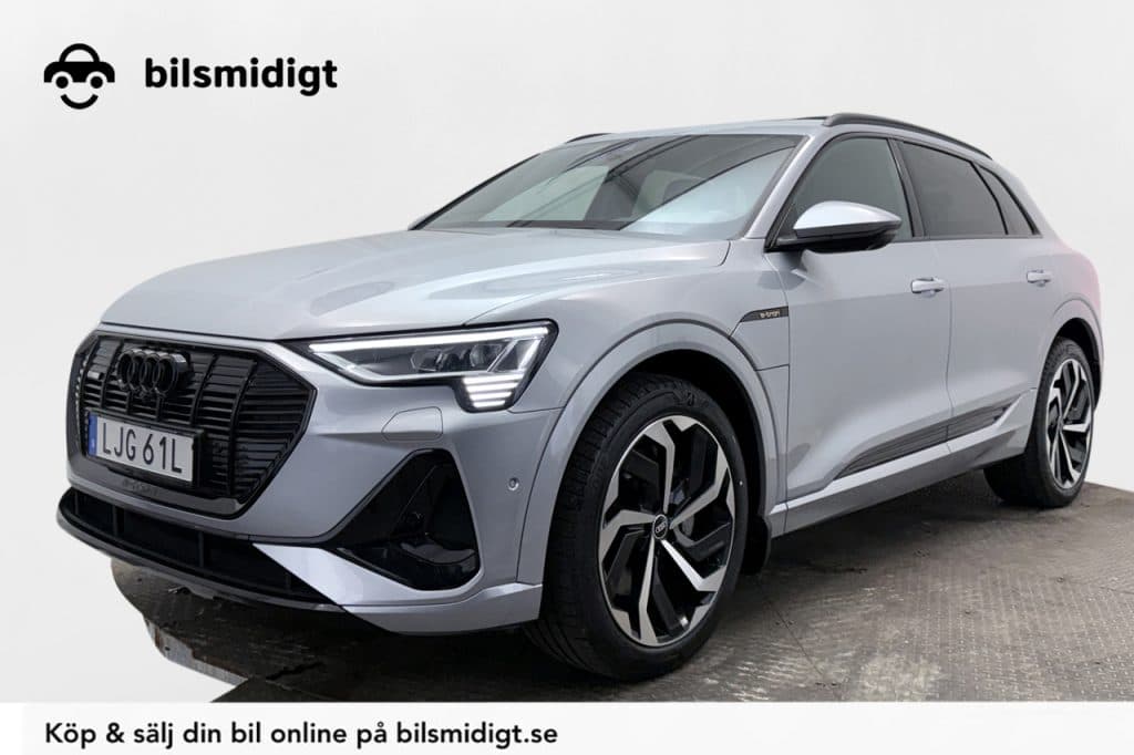 Audi E-Tron 55 Quattro S Line Dragkrok Panorama 360° B&O FULLUTRUSTAD Moms/Leasing 408hk
