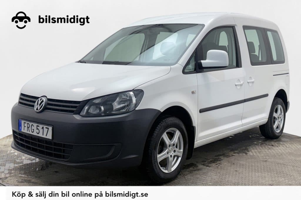 Volkswagen Caddy MPV Trendline Förarpaket 5-sits Dragkrok Motorvärmare Moms/Leasing 105hk