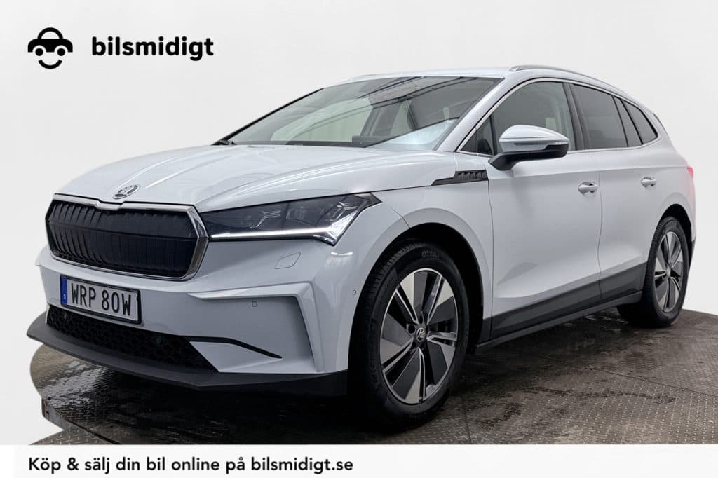 Škoda Enyaq iV 80x 82 kWh AWD Dragkrok Läder Navigation Backkamera P-Sensorer CCS Värmepump Moms/Leasing 265hk