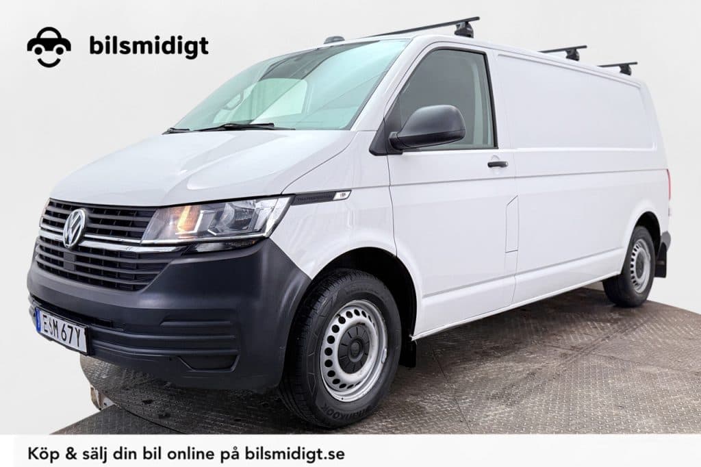 Volkswagen Transporter T30 2.0 TDI Dragkrok 3-sits Verkstadsinredning Backkamera P-Sensorer Moms/Leasing 150hk