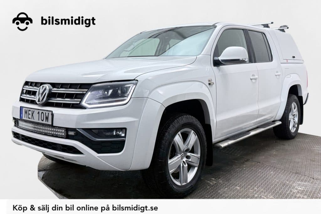 Volkswagen Amarok 3.0 V6 TDI 4Motion Highline Dragkrok Flakkåpa LED-ramp Läder Navigation Elsäte Kamkedja Moms/Leasing 258hk