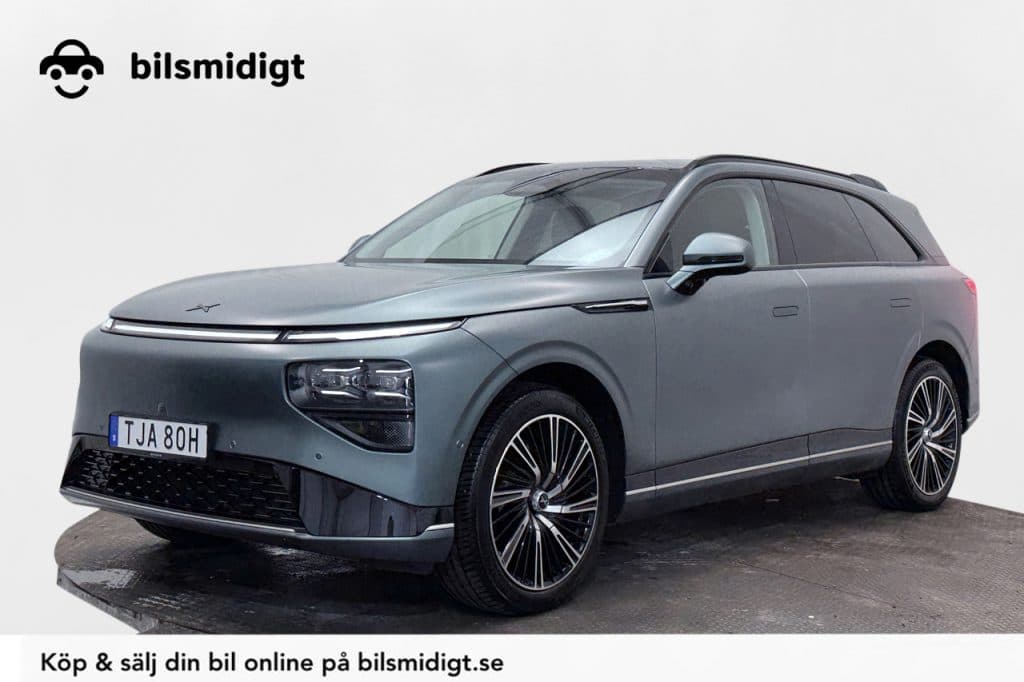 Xpeng G9 Performance CCS Dragkrok Panorama 360° Kameravy Läder/Alcantara Ventilerade framsäten Dynaudio 551hk