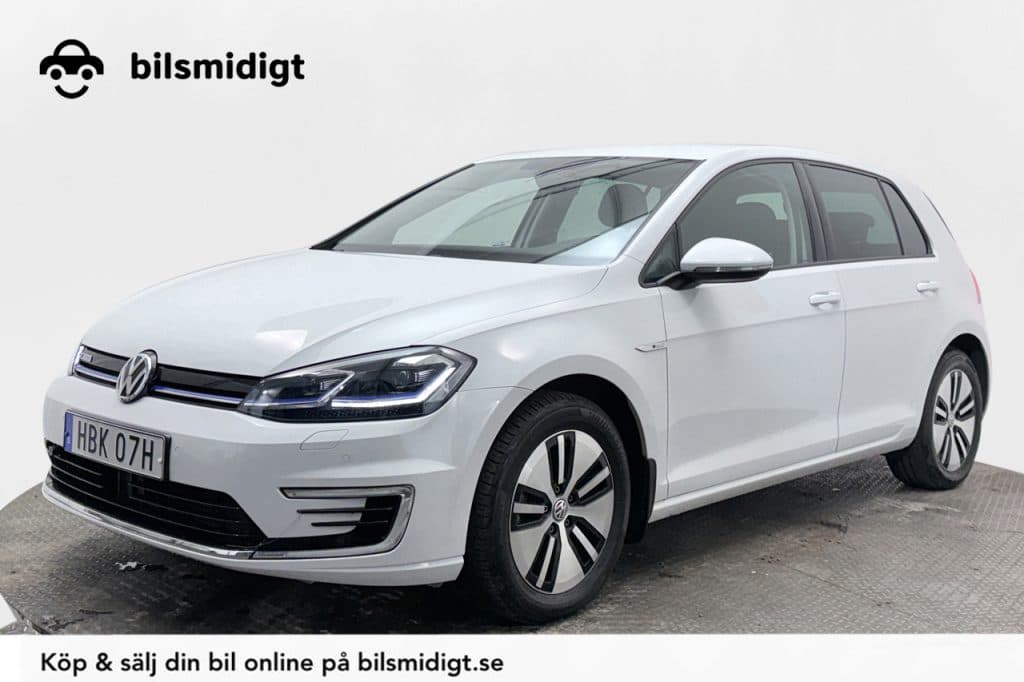 Volkswagen e-Golf Premium P-Sensorer Adaptiv Farthållare CarPlay LED Moms/Leasing 136hk