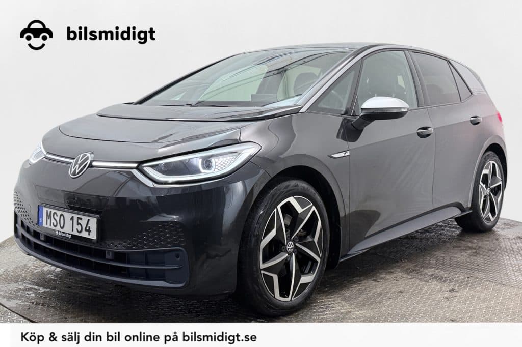 Volkswagen ID.3 Pro Performance Backkamera P-Sensorer Navigation Moms/Leasing 204hk