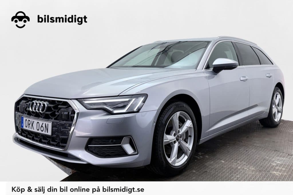 Audi A6 Avant 40 TDI Quattro Dragkrok Navigation Backkamera P-Sensorer Värmare Cockpit Moms/Leasing 204hk