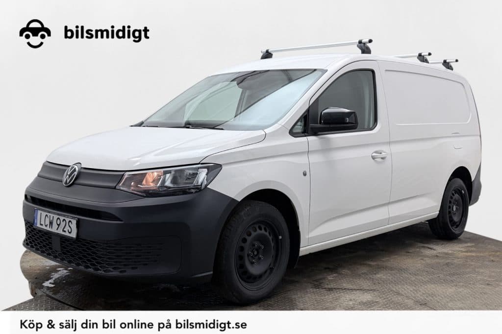 Volkswagen Caddy Cargo Maxi 2.0 TDI Dragkrok Värmare Verkstadsinredd Moms/Leasing 102hk