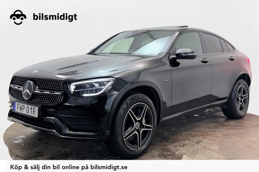 Mercedes-Benz GLC 300 e Coupé 4MATIC AMG Dragkrok Navigation Backkamera Moms/Leasing 320hk