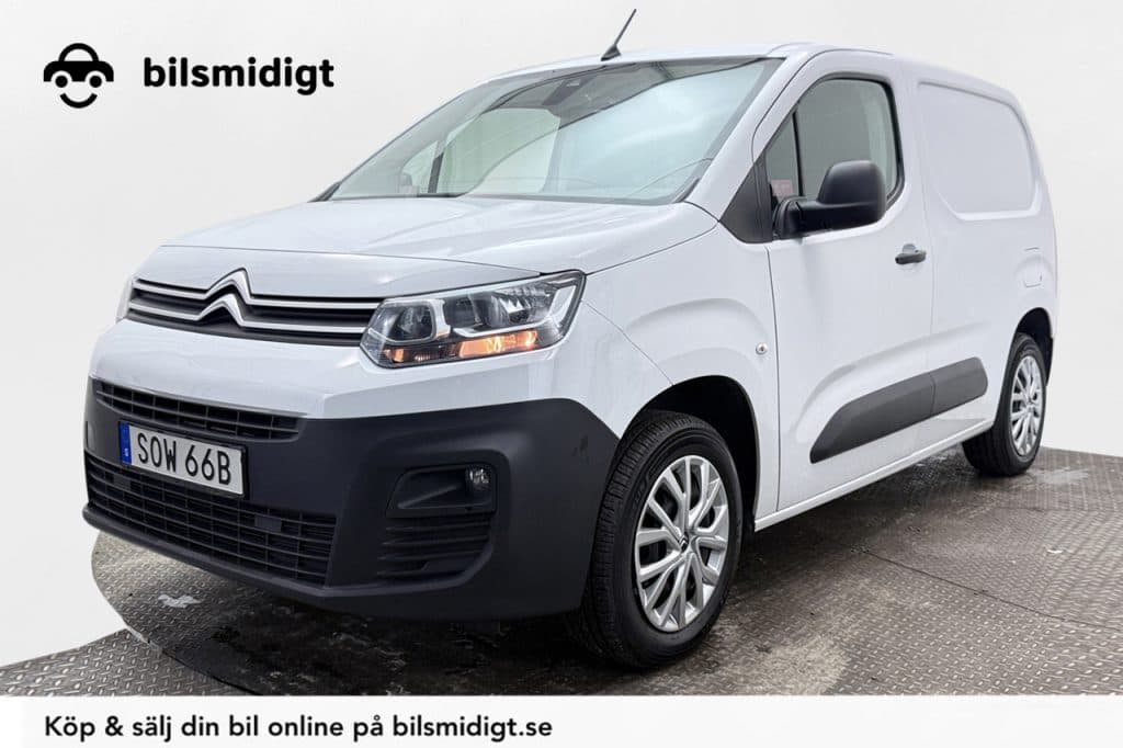 Citroën Berlingo 1.5 BlueHDi Automat 3-sits Dragkrok Verkstadsinredd Moms/Leasing 131hk