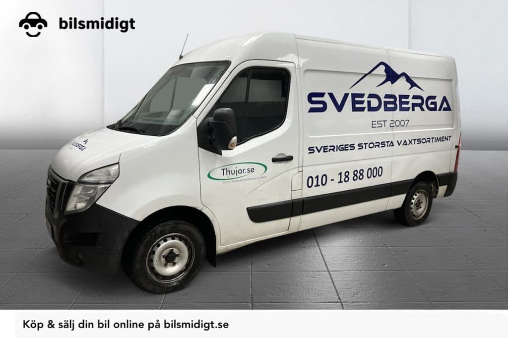 Nissan Interstar Skåpbil 3.5t 2.3 dCi 3-sits Dragkrok Farthållare Moms/Leasing 150hk