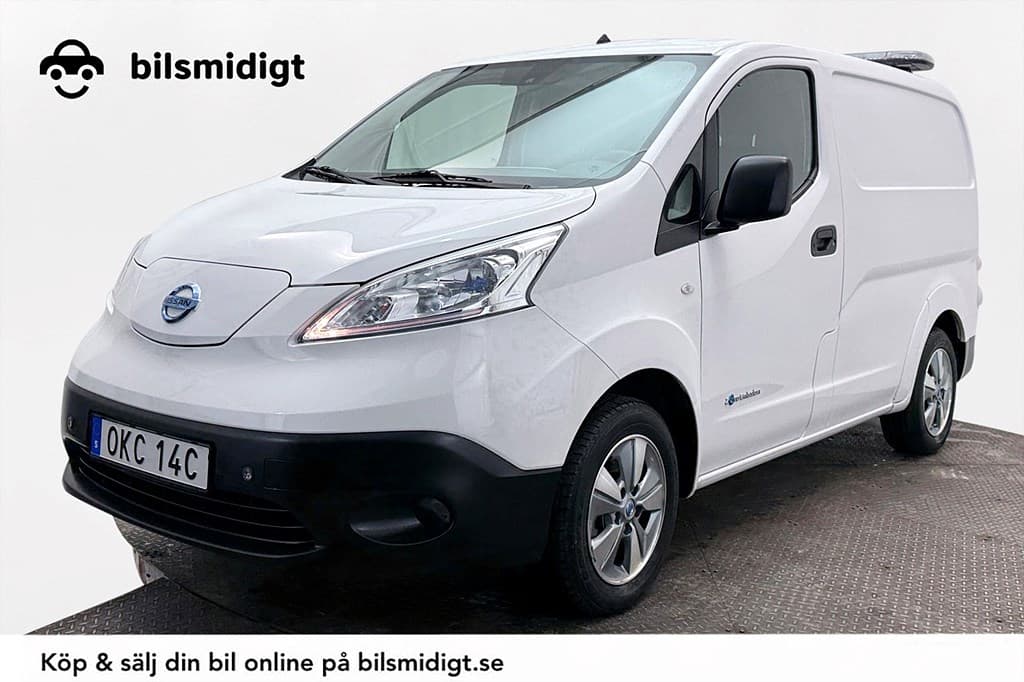 Nissan e-NV200 Skåp 40 kWh Verkstadsinredd Navigation Backkamera Rattvärme Moms/Leasing 109hk
