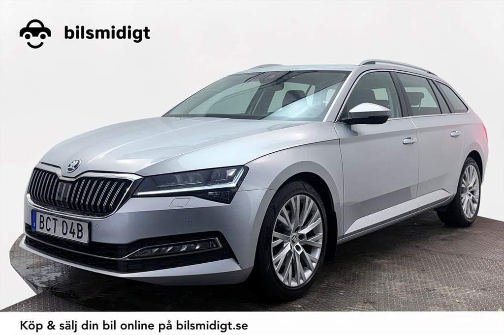 Skoda Superb Kombi 2.0 TDI Automat Adaptiv Farthållare Rattvärme LED Moms/Leasing 150hk