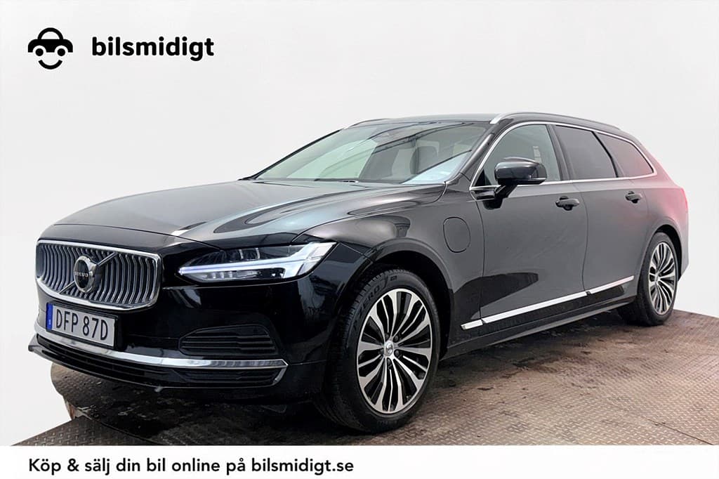 Volvo V90 Recharge T6 AWD Momentum Dragkrok Navigation Backkamera Värmare BLIS Moms/Leasing 350hk