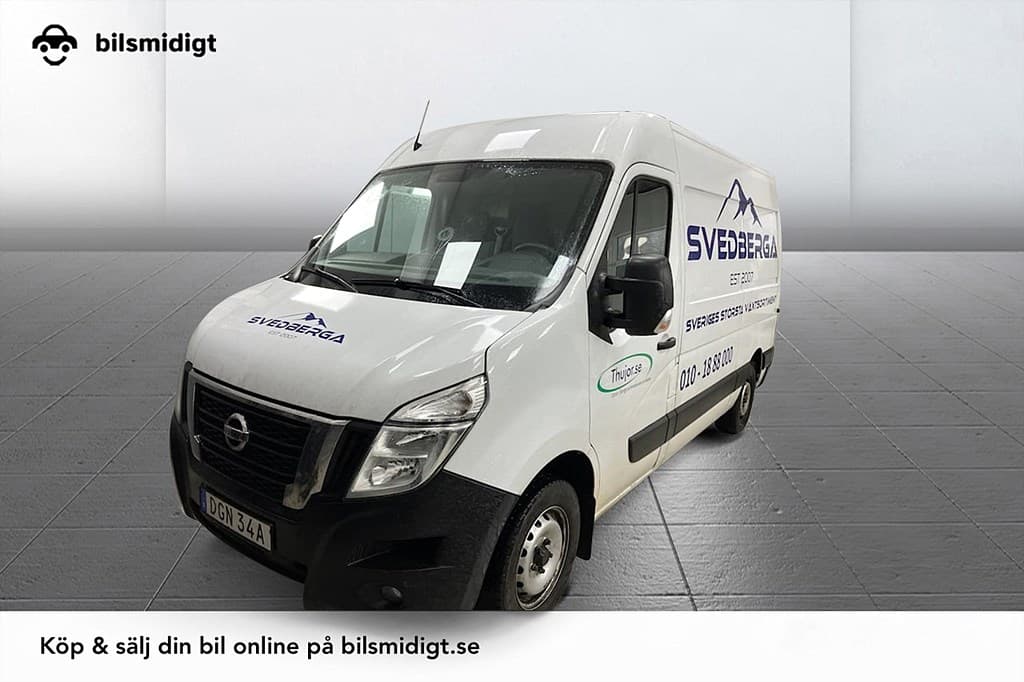 Nissan Interstar Skåpbil 3.5t 2.3 dCi 3-sits Dragkrok Farthållare Blåtand Moms/Leasing 150hk