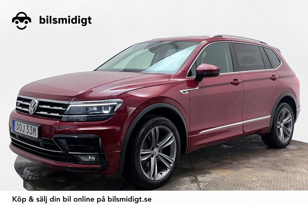 Volkswagen Tiguan Allspace 2.0 4MOTION GT R-Line 7-sits Dragkrok Värmare Backkamera Moms/Leasing 190hk