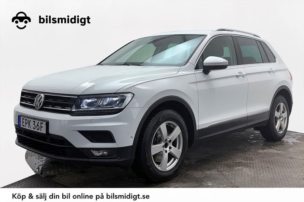 Volkswagen Tiguan 2.0 TSI 4Motion Premium Dragkrok Backkamera Värmare Moms/Leasing 190hk