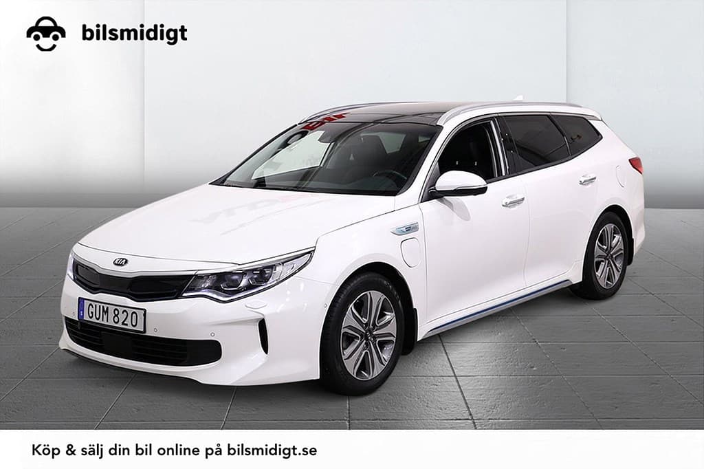 Kia Optima Sport Wagon Plug-In Hybrid Panorama Läder Navigation 360° Kameravy Keyless H/K Moms/Leasing 205hk