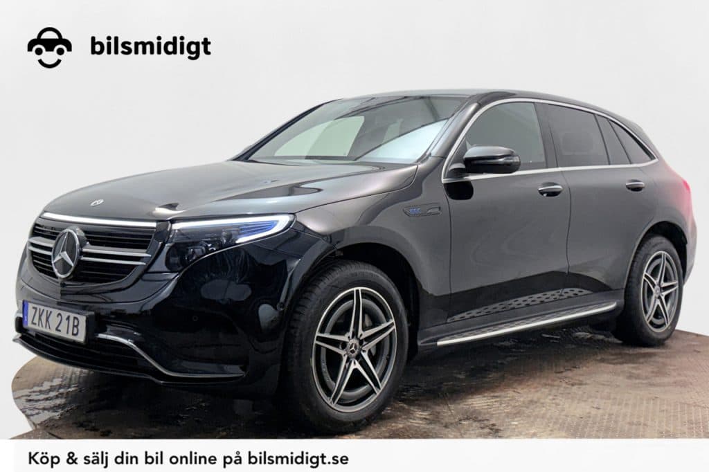 Mercedes-Benz EQC 400 4MATIC AMG Navigation Backkamera Delläder Keyless Filassistans Moms/Leasing 408hk