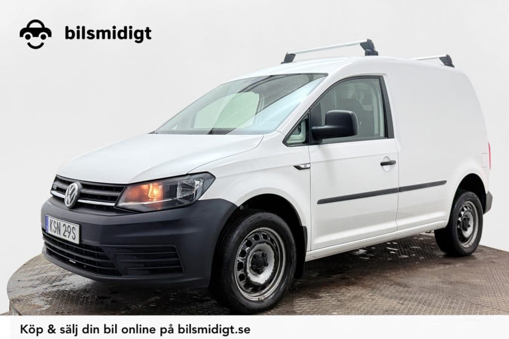 Volkswagen Caddy 2.0 4MOTION Verkstadsinredd Värmare App-Connect Takräcke Moms/Leasing 150hk