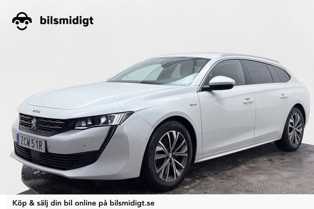 Peugeot 508 SW Hybrid Dragkrok Navigation Backkamera Keyless Moms/Leasing 224hk