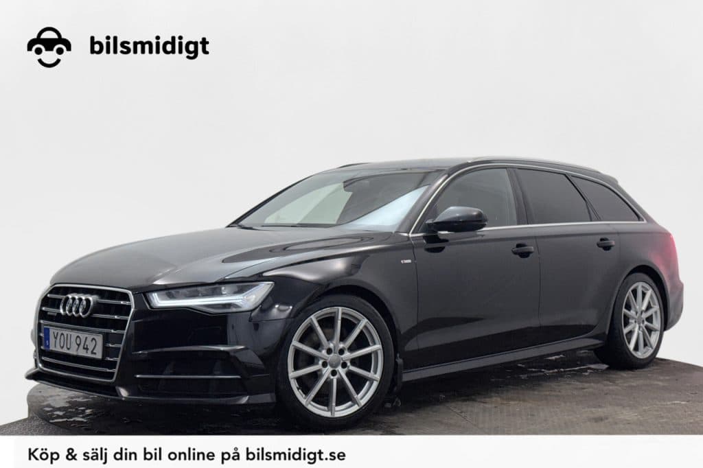 Audi A6 Avant 2.0 TDI Ambition S Line Dragkrok Delläder P-Sensorer LED 190hk