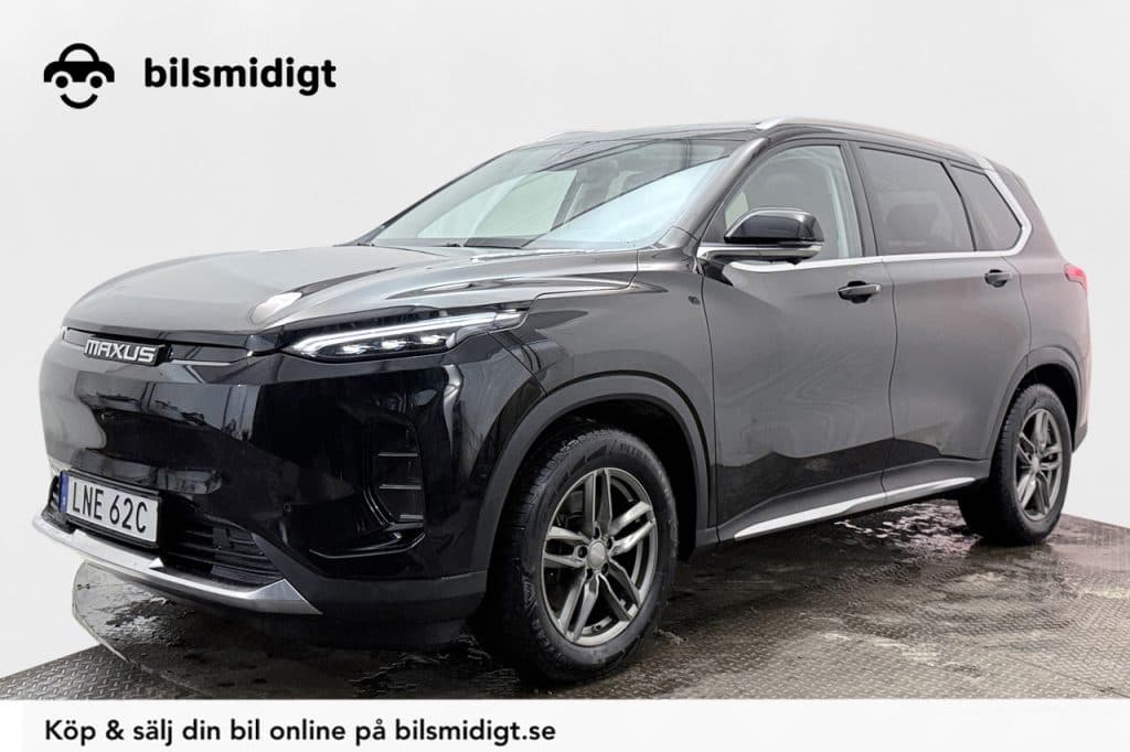 Maxus Euniq 6 70 kWh Panorama Läder 360° Kameravy Cockpit CCS Moms/Leasing 177hk