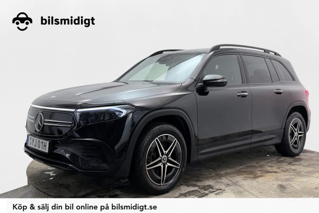 Mercedes-Benz EQB 300 4MATIC AMG Night SE Edition Navigation Backkamera Delläder Moms/Leasing 228hk