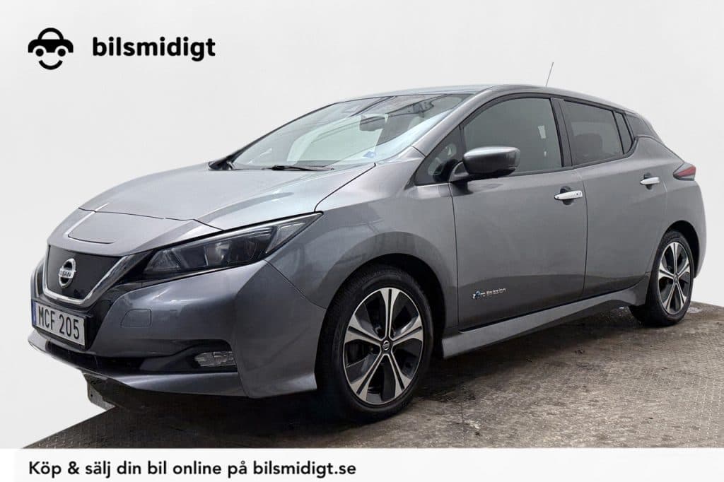 Nissan Leaf 40 kWh N-Connecta 360° Kameravy Navigation Värmepump Moms/Leasing 150hk