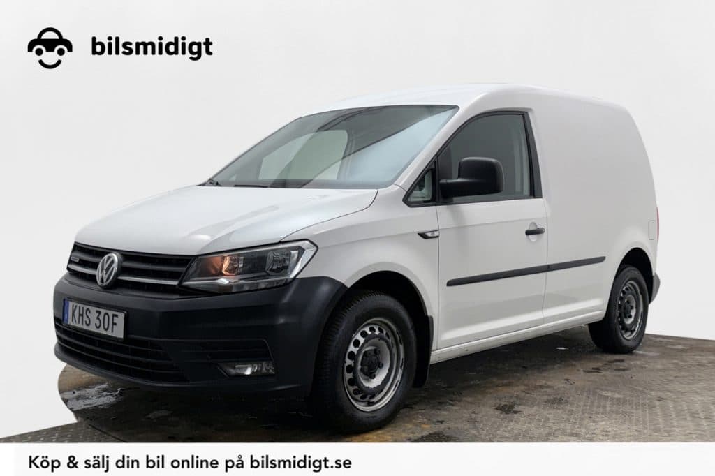 Volkswagen Caddy 1.4 TGI Skåp Dragkrok Backkamera Connectivity Moms/Leasing 110hk