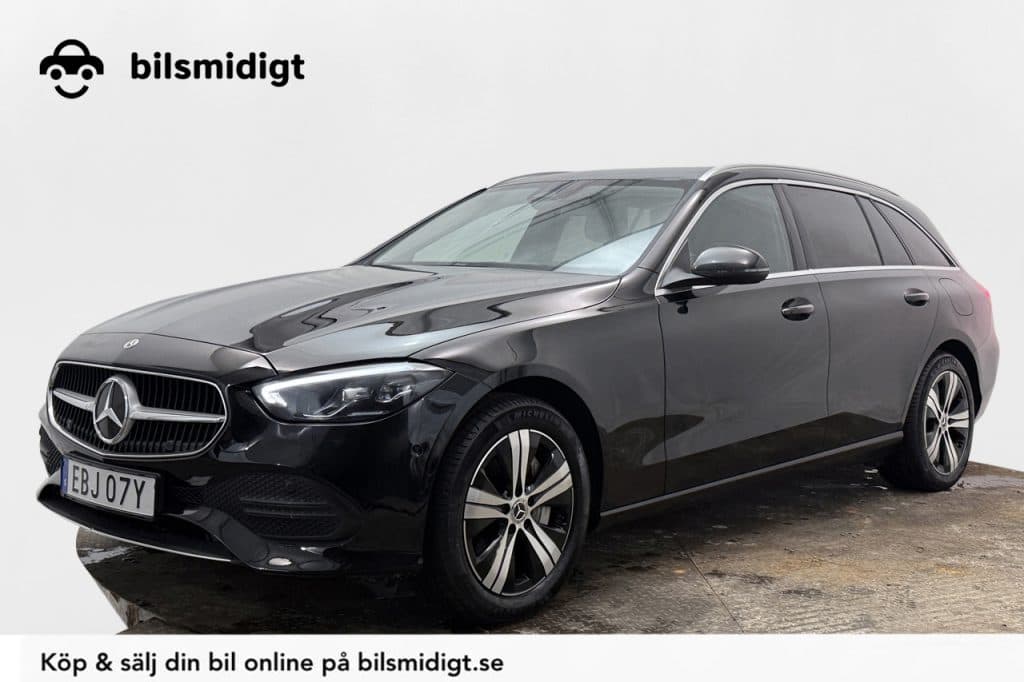 Mercedes-Benz C 300 T e Avantgarde Dragkrok Navigation Backkamera Förklimatisering Burmester Moms/Leasing 313hk