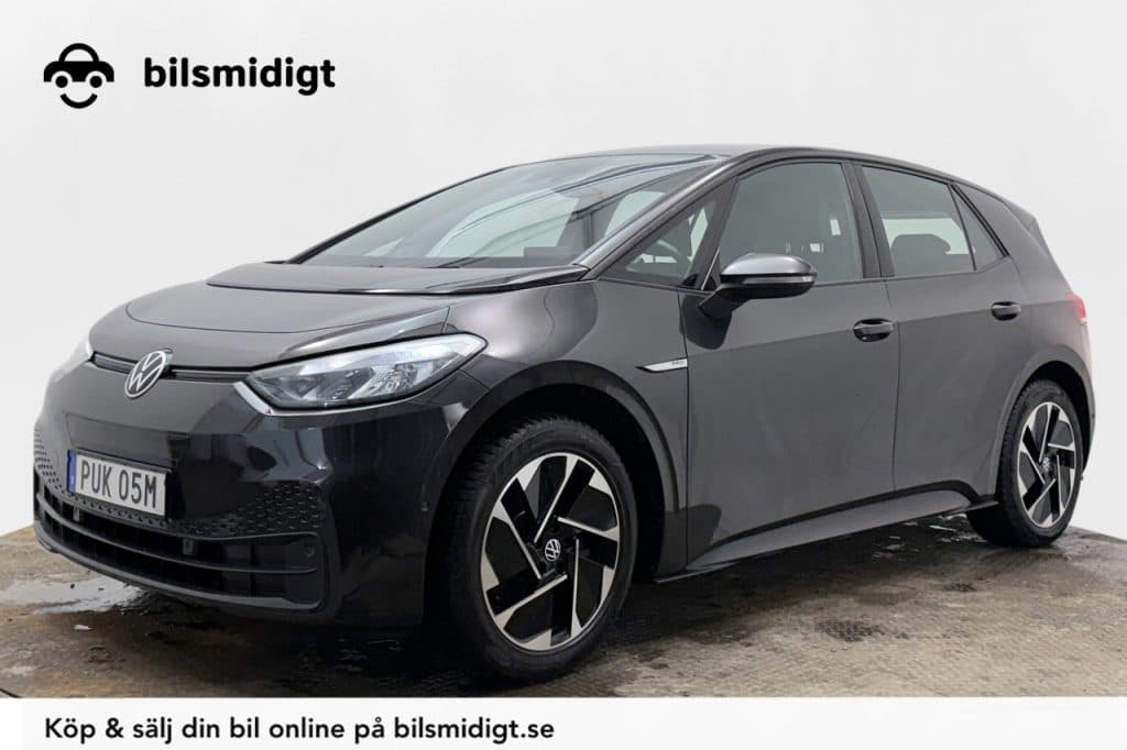 Volkswagen ID.3 Pro Komfortpaket Värmepump Navigation Backkamera P-Sensorer CCS Moms/Leasing 204hk