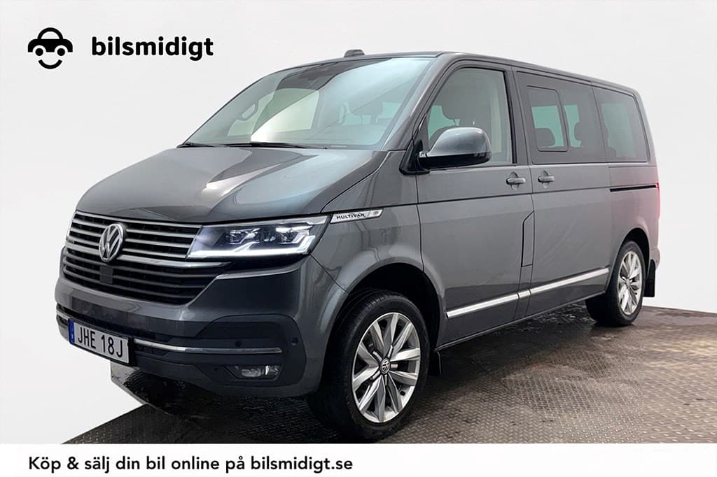 Volkswagen Multivan 2.0 TDI 4MOTION Highline Dragkrok Läder Navigation Backkamera Värmare Moms/Leasing 199hk