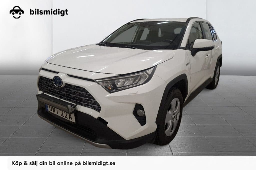 Toyota RAV4 Hybrid AWD-i Dragkrok Backkamera LED-ramp Kamkedja 222hk