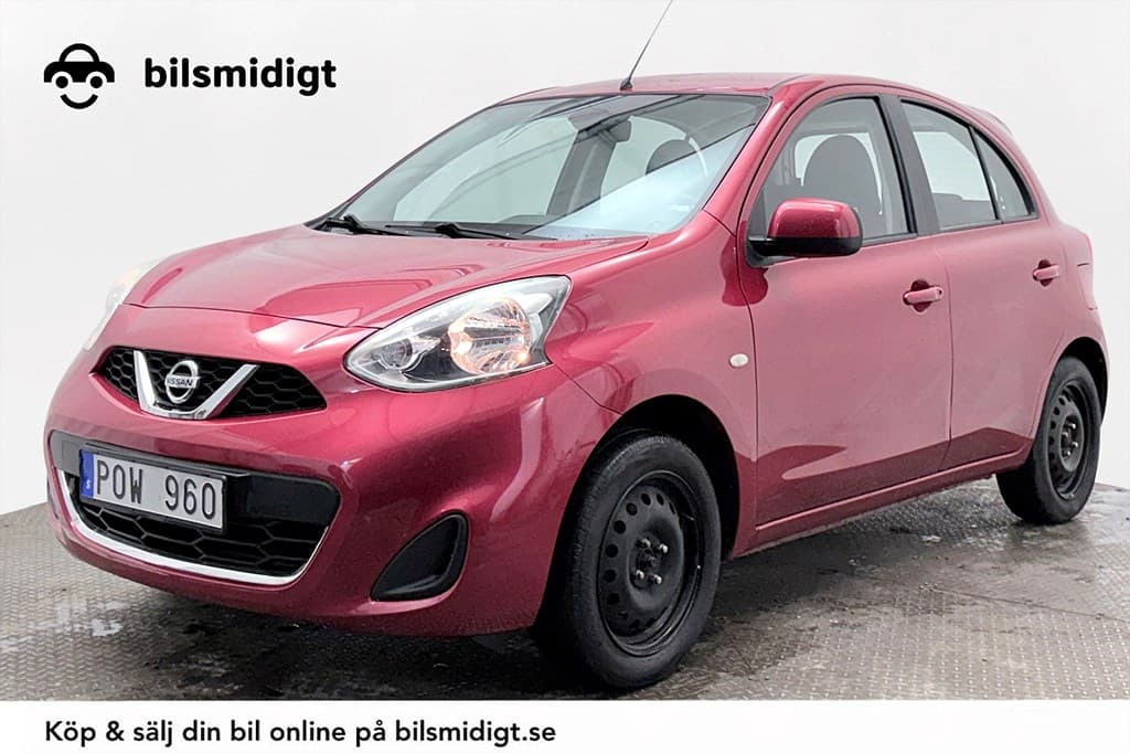 Nissan Micra 1.2 Automat Bluetooth Nyservad Kamkedja 80hk