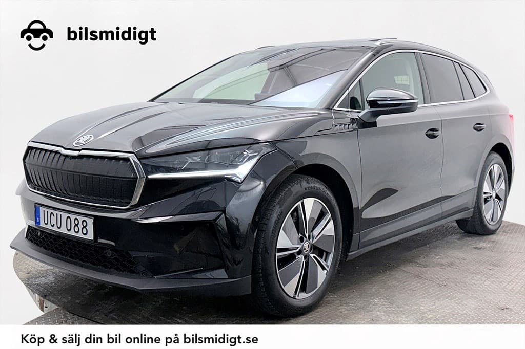 Škoda Enyaq iV 80x AWD Comfort Dragkrok Delläder Navigation Backkamera Moms/Leasing 265hk