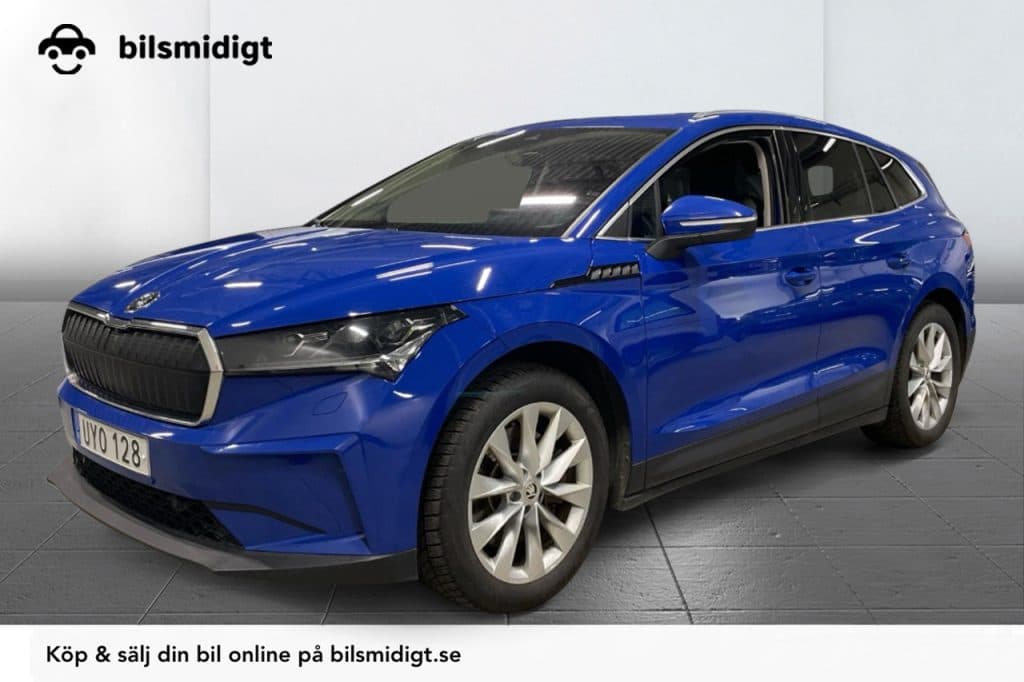 Škoda Enyaq iV 80x Dragkrok Comfort Navigation Backkamera Rattvärme Moms/Leasing 265hk
