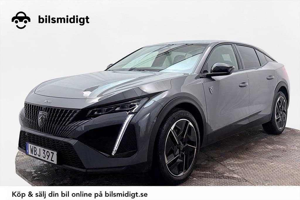 Peugeot 408 1.2 PureTech GT Alcantara Backkamera Cockpit Rattvärme Moms/Leasing 131hk