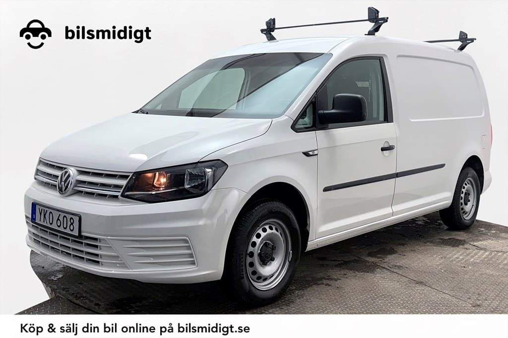 Volkswagen Caddy Maxi 2.0 Automat Dragkrok Verkstadsinredd Värmare Moms/Leasing 102hk