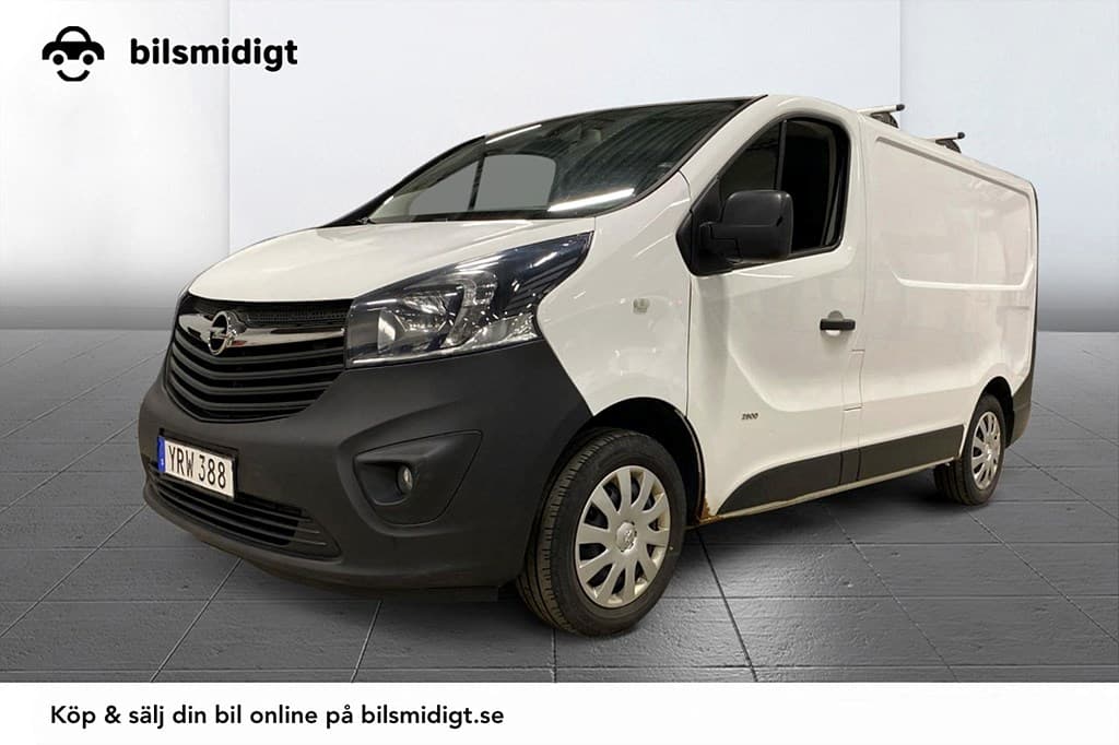 Opel Vivaro 2.9t 1.6 CDTI 3-sits Dragkrok Verkstadsinredd Takräcke Moms/Leasing 95hk