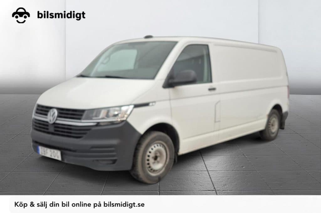 Volkswagen Transporter T30 2.0 TDI Dragkrok Värmare 3-sits P-Sensorer Moms/Leasing