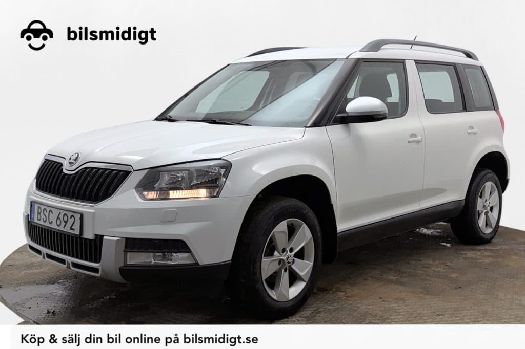 Škoda Yeti Outdoor 2.0 TDI 4x4 Dragkrok P-Sensorer Motor- och Kupévärmaruttag 110hk