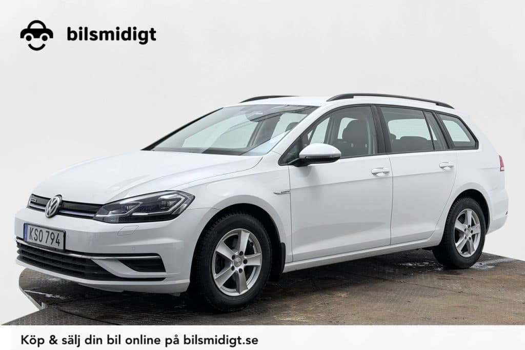 Volkswagen Golf Sportscombi 1.5 TGI CNG Automat Premium Adaptiv Farthållare P-Sensorer App-Connect Moms/Leasing 130hk