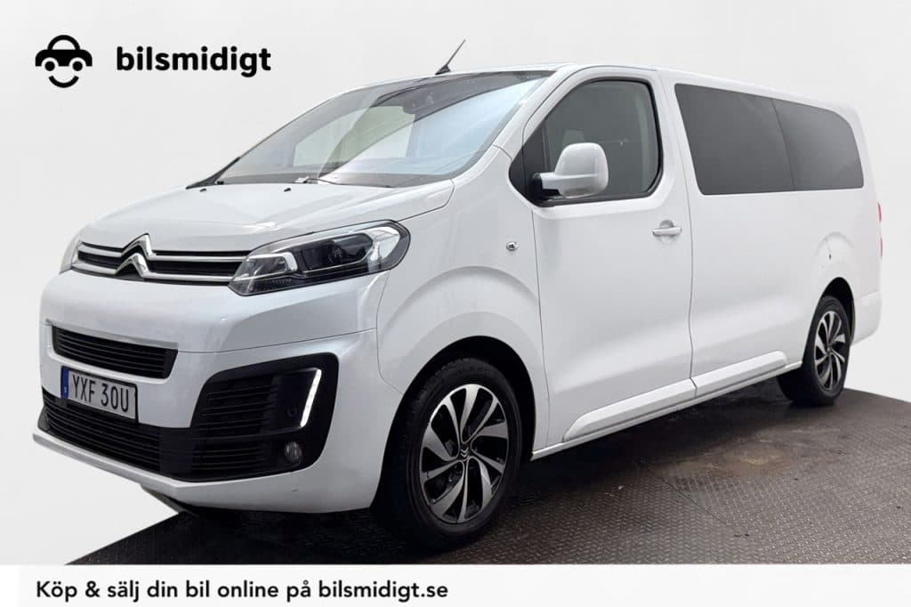 Citroën Spacetourer 2.0 BlueHDi 6-sits Läderfåtöljer Massage Backkamera Värmare Moms/Leasing 177hk