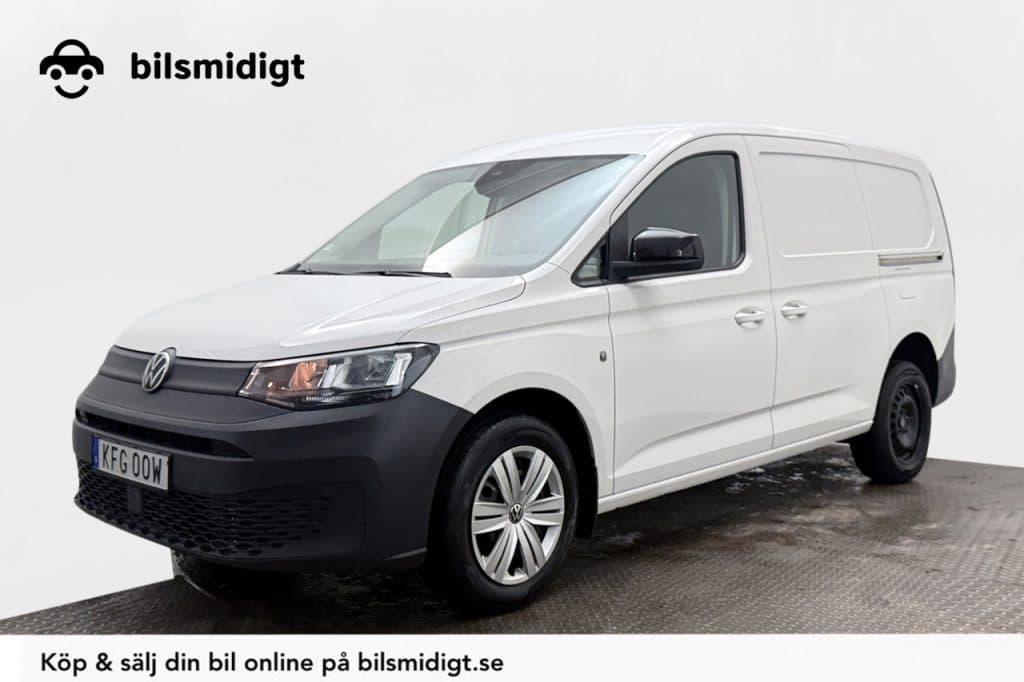 Volkswagen Caddy Cargo Maxi 2.0 TDI Automat Dragkrok Backkamera P-Sensorer Värmare CarPlay Moms/Leasing 122hk